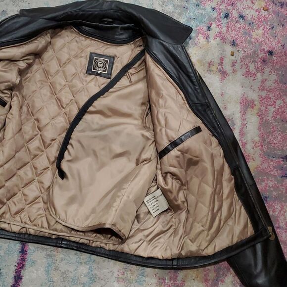 UPS Genuine Leather Circle of Honor Safe Driving Award Leather Jacket - Picture 12 of 15